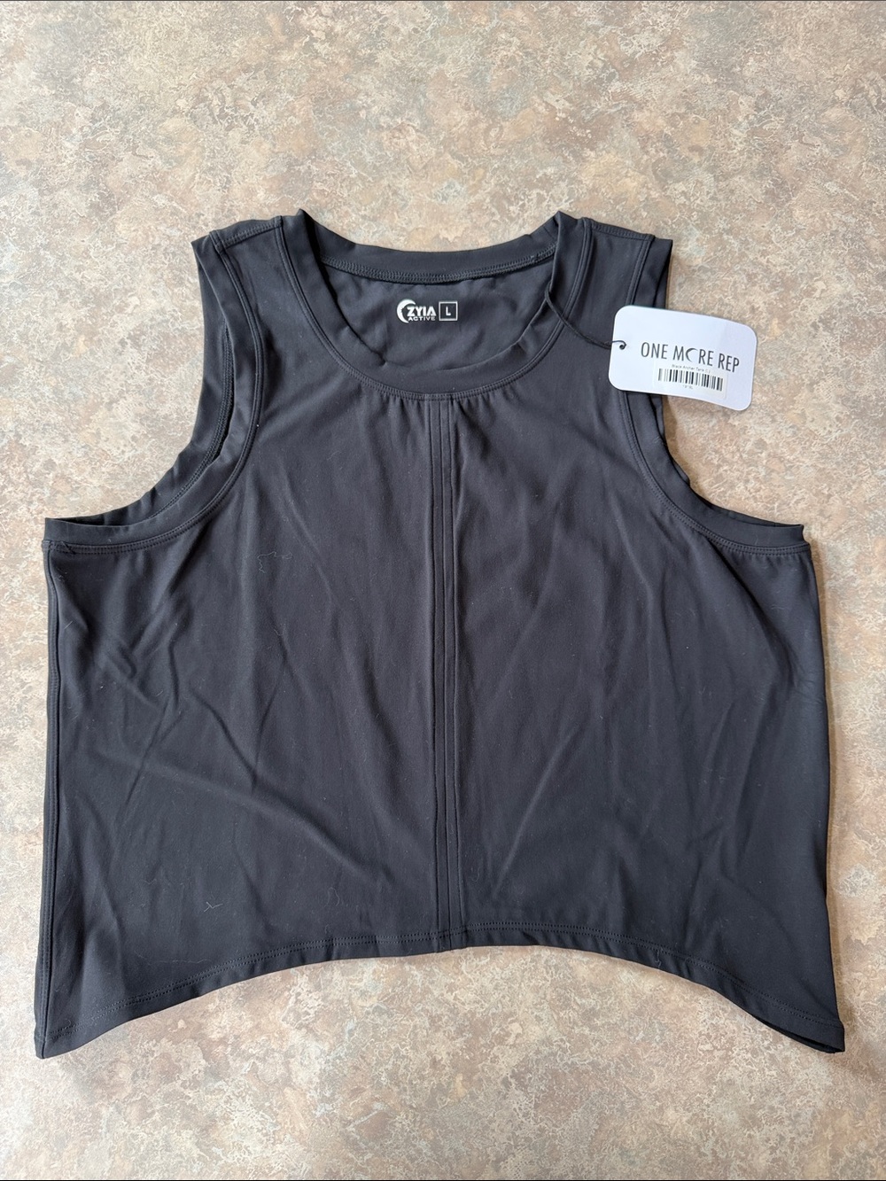 Black Sleeveless Athletic Tank Top - NWT